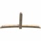 Ekena Millwork Bellingham Rough Sawn Timber Gable Bracket, Douglas Fir, 96"W x 48"H x 4"D x 6"F, 12/12 Pitch GBW096X48X0406BEL00RDF - alternate 4